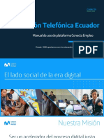 Manual de Uso de La Plataforma Conecta Empleo