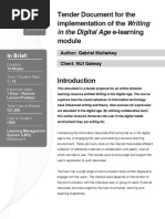 Download E-learning Tender Document by Gabriel Mullarkey SN66526657 doc pdf