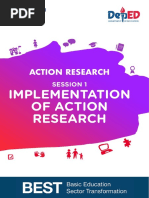 1.0 Action Research Framework