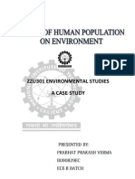 Effect of Population on Environment-case Study-nitc