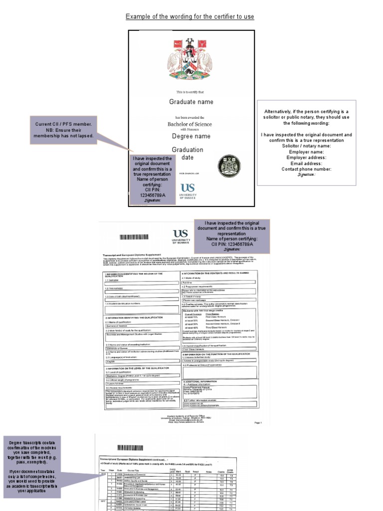Certification by Commisioner of Oaths | PDF | Computing