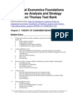 Managerial Economics Foundations of Business Analysis and Strategy 11th Edition Thomas Test Bank Download