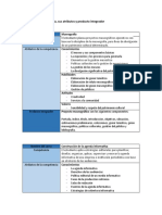 Ejemplos de Competencia, Sus Atributos y Producto Integrador