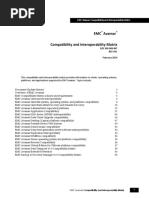 Emc Avamar Compatibility and Interoperability Matrix