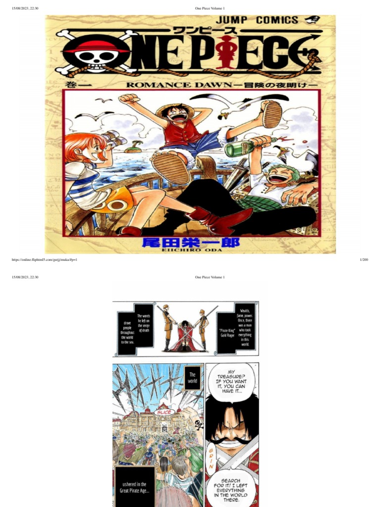 One Piece Volume 1 | PDF