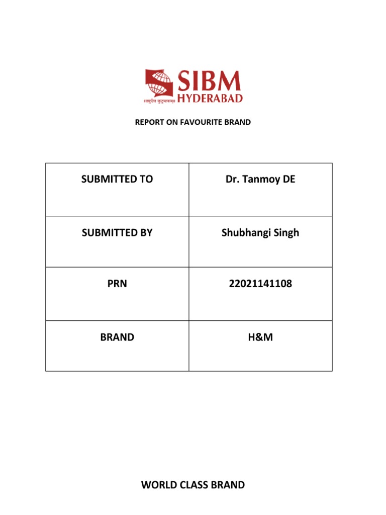 Brand Management Report | PDF | Brand | Marketing Communications