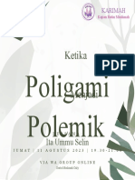 Ketika Poligami Menjadi Polemik