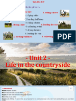 Unit 2 Life in The Countryside Lesson 1 Getting Started
