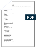 Practical 12