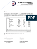 Budget Proposal Final