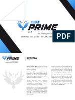 Presentacion Comercial Grupo Prime (Logistica Integral y Mensajeria Courier)