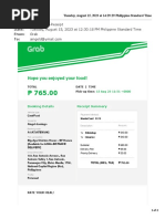 How to Download Grab E-Receipts | PDF