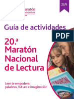 Guia de Actividades - Maratón Nacional de Lectura - 2022