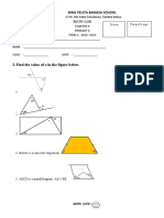 Worksheet Math P6 Angles
