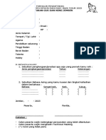 Form Pendaftaran Rari 2023