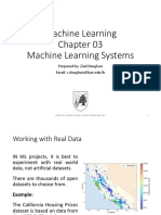 ML - 03 - Machine Learning Systems