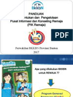 Pembentukan Dan Pengelolaan PIK RM Revisi 2017