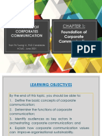 Principles of Corporates Communication