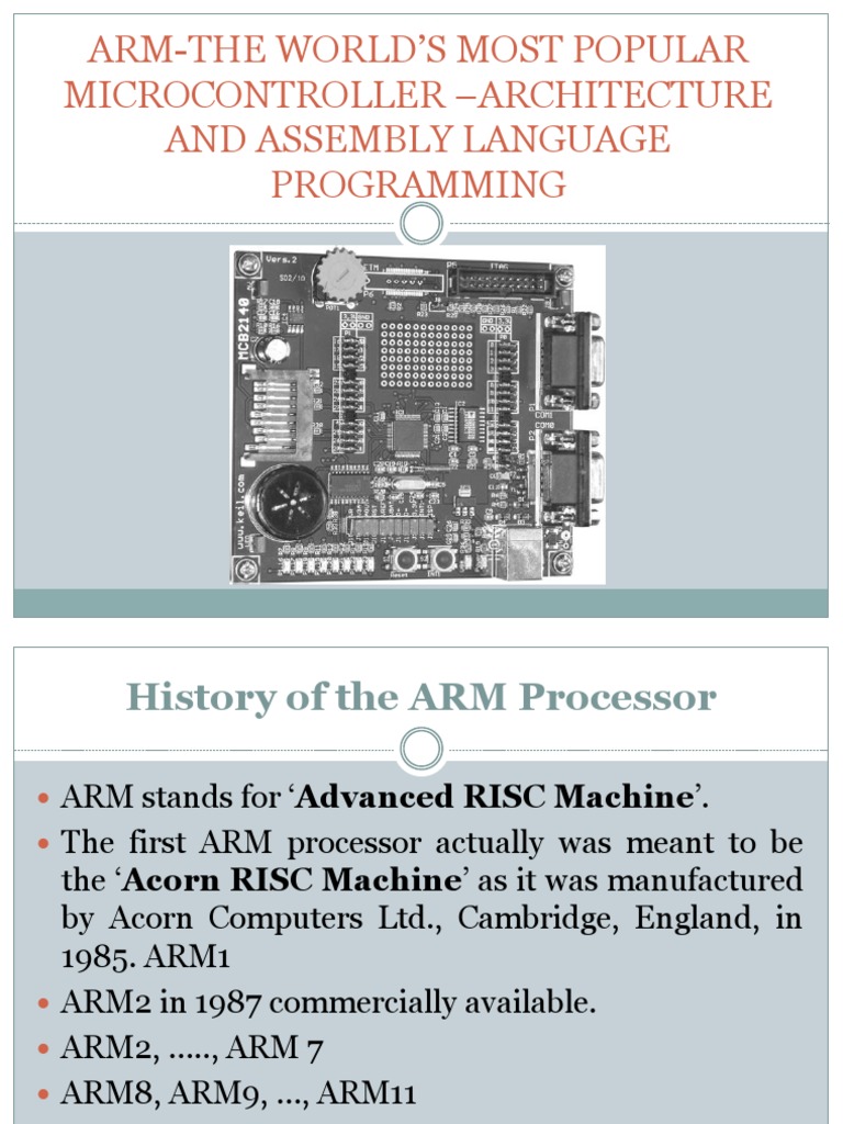 ARM Processor PDF