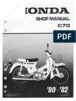 Honda c70 Manual
