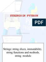 Strings in Python