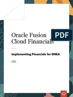 Implementing Financials For Emea