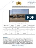 Fiche Technique Centre Hospitalier Provancial Sidi Bennour: Description