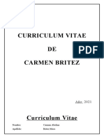Curriculum Vitae Carmen
