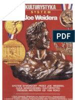 Kulturystyka - System Joe Weidera