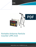 Portable Airborne Particle Counter 