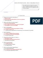 QCM Revisions Aorrection Mme Fereyrolles