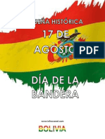 Reseña Histórica 17 de Agosto Bolivia