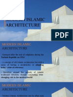 Modern Islamic Architecture