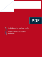 Publikationsübersicht Der Antidiskriminierungsstelle Des Bundes (Stand: Aug. 2023)