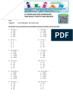 Soal Perkalian Dan Pembagian Bilangan Bulat Positif Dan Negatif Level 4 - WWW - Bimbelbrilian.com - 1