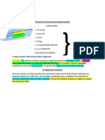 Emergency Maitenance Recording Example