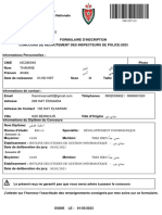 Formulaire - MC280040