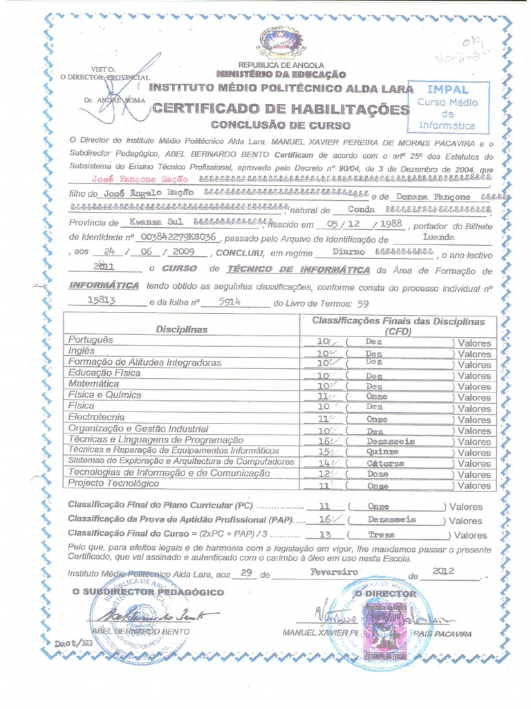 Certifica Do | PDF