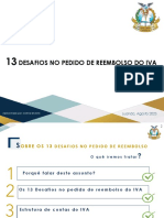 Desafios No Pedido de Reembolso Do Iva: Luanda, Agosto 2023