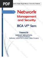 BCA VI Sem Network Management and Security