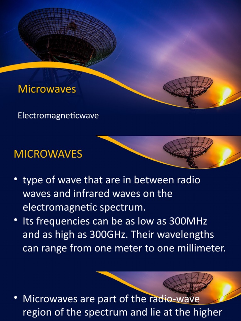 Microwaves PDF Microwave Radio