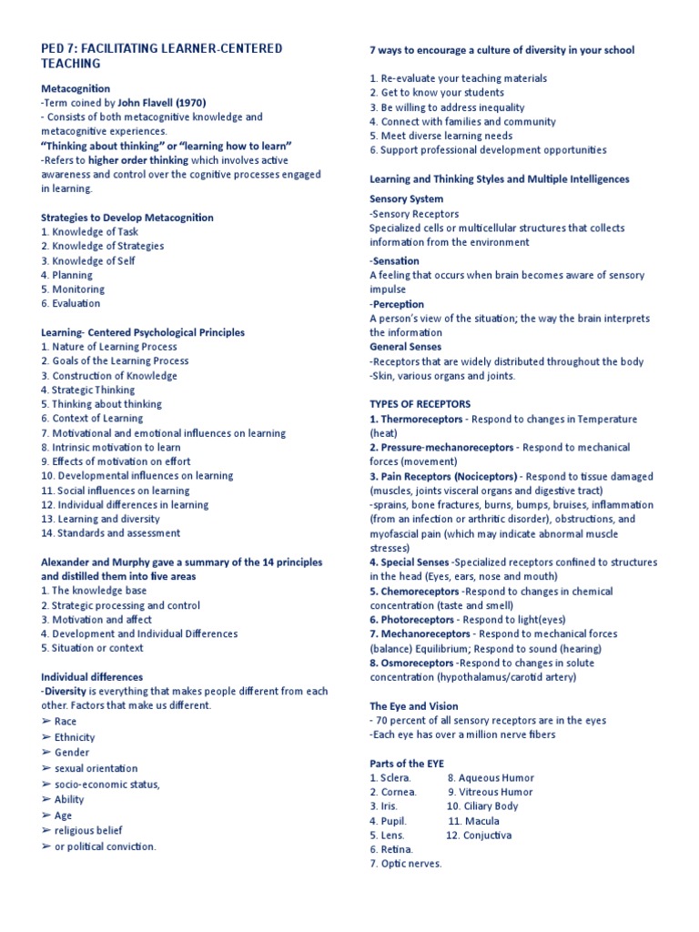 Ped 6 & 7 | PDF