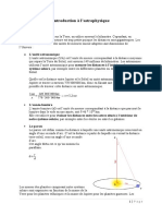 Introduction À L'astrophysique