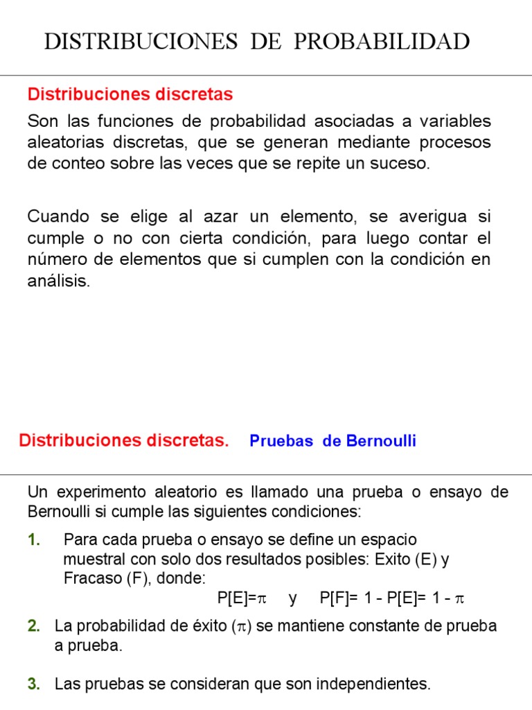 02-Distrib - Discretas | PDF