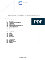 FH Method Statement For Procurement Services