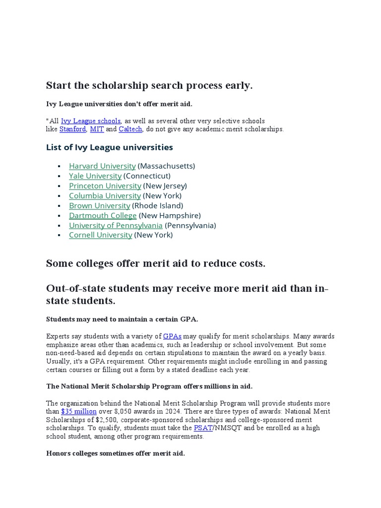 Financial Aid For International Students | PDF | Student Financial Aid ...