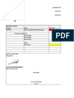 Laporan Anggaran Ibadah Gabungan GP