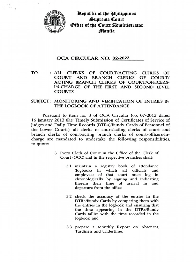 Oca circular no 82 2023 pdf governance public law