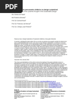 A Contribuição do pensamento sistêmico no design sustentável