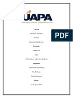 Tarea 3 de Trastornos Del Aprendizaje